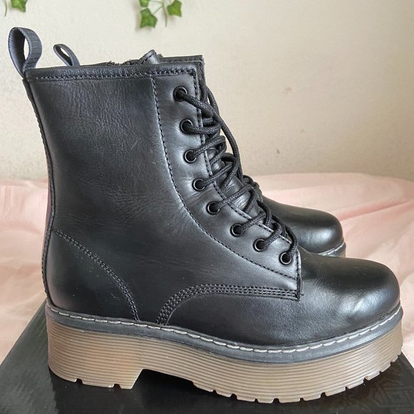 Roolee Shoes - ROOLEE Elvis Platform Boots | Black Size 8/39